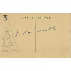 portrait photographique en carte postale de Jean Ajalbert, 1934