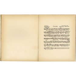 musique composée par Christiane Verger pour "Chansons" de Robert Ganzo, 1950