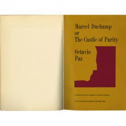 Octavio Paz, étude sur Marcel Duchamp et le Grand Verre, 1970
