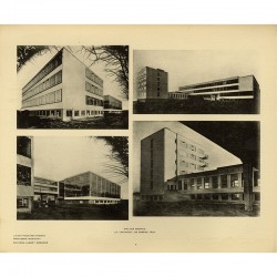 Le "BAUHAUS" de Dessau, 1926, par WALTER GROPIUS