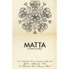 carton d'invitation pour l'exposition "Matta, le centre du milieu, Iolas, 1968