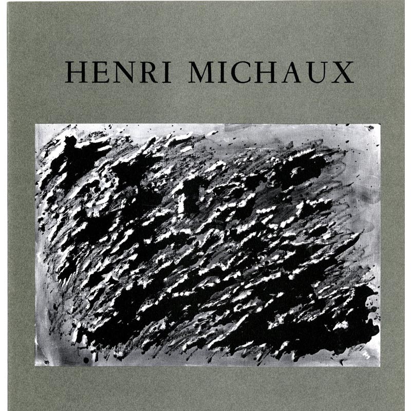 Henri Michaux, galerie Le Point Cardinal, 1980