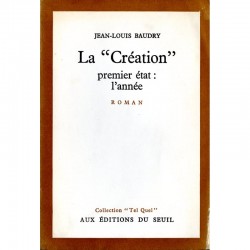 couverture de Jean-Louis Baudry, La Création