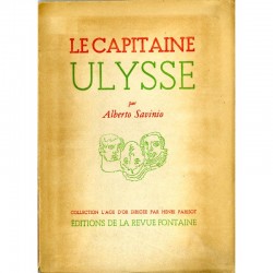 couverture Alberto Savinio, Le Capitaine Ulysse