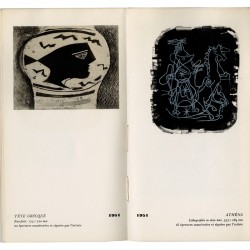catalogue de Georges Braque à la galerie Berggruen en 1953