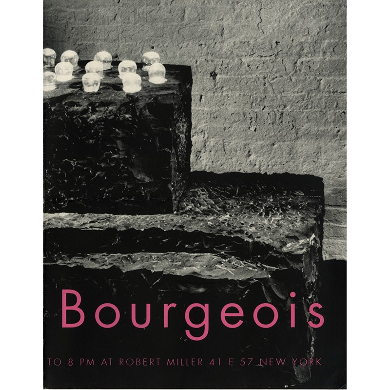 exposition de Louise Bourgeois, galerie Robert Miller, à New York, 1991
