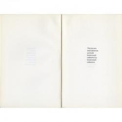 livre d'artiste de Ian Wilson édité par le Stedelijk Van Abbemuseum, Eindhoven, 1982