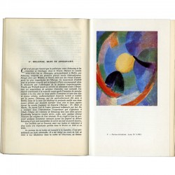 Robert Delaunay, planche couleur de "Du cubisme à l'art abstrait", 1958