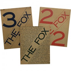 Joseph Kosuth, THE FOX n° 1-2-3, 1975-1976