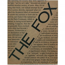 Joseph Kosuth, THE FOX n° 1, 1975