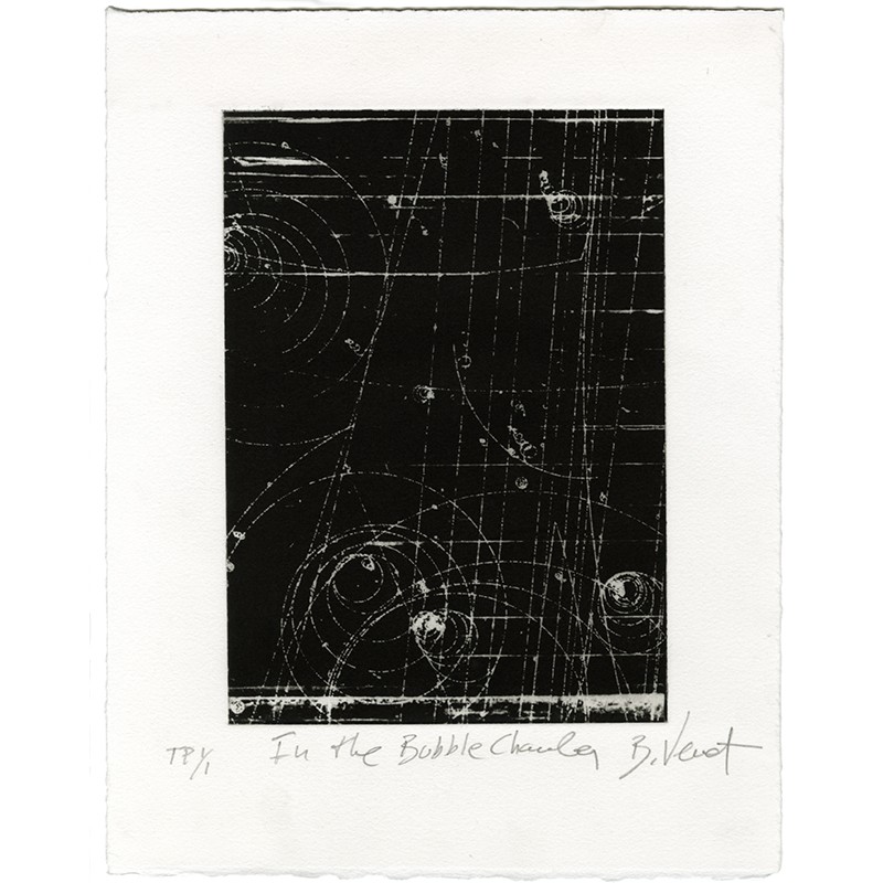 héliogravure signée et numérotée de Bernar Venet, pour son tirage de tête, 2022