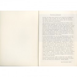 Robert Barry, Kustmuseum Lucerne, texte de Jean-Christophe Ammann, 1974