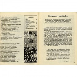 revue du groupe lettriste numéro C/D de juin à septembre 1965