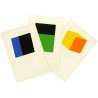 3 des 10 lithographies d'Ellsworth Kelly éditées par GEMINI G.E.L. en 1970