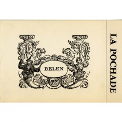 présentation du livre de Belen (alias Nelly Kaplan) "Le réservoir des sens"  1966