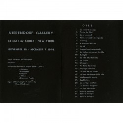 Alice Rahon Paalen, Nierendorf Gallery, à New York, 1946