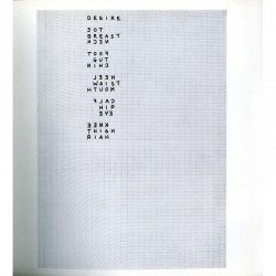 11 poèmes typographiques de Carl Andre, édités par Sperone Editore, Turin, 1974