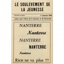 Le soulèvement de la Jeunesse, 1968, Roberto Altmann, Isidore Isou, Serge Allain, Bernard Girard, François Poyet