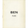 Ben, Films, Daniel Templon, 1971