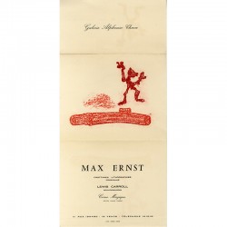 exposition de 36 lithographies de Max Ernst illustrant plusieurs textes de Lewis Carroll, 1970