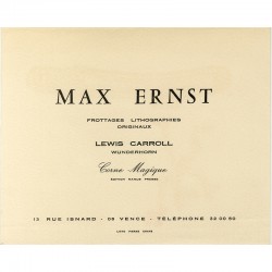 Max Ernst "Lewis Carroll's Wunderhorn", Alphonse Chave, 1970