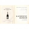 2 programmes de la danseuse et chorégraphe Katherine Dunham