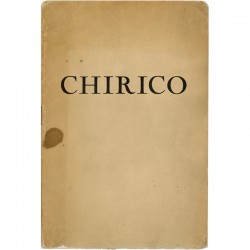 texte "Chirico" par Albert C. Barnes au sujet de l'exposition de Chirico chez Paul Guillaume,  1926