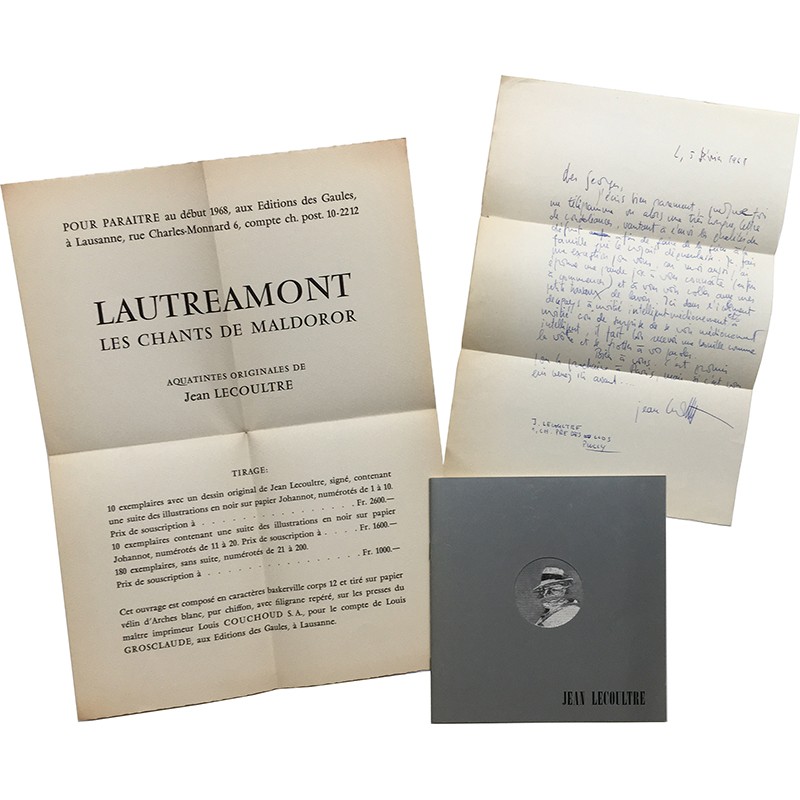 Jean Lecoultre, catalogue et documents, 1967-1968