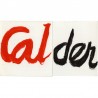 Exposition Alexander Calder, galerie Maeght, 1973