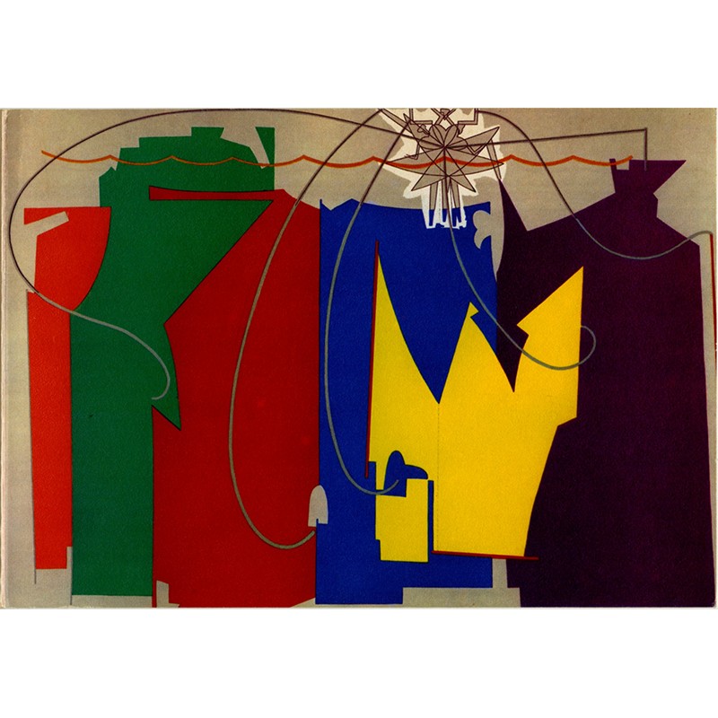 carton d'invitation pour l'exposition de Man Ray, à la galerie "Il Fauno Grafica", à Turin, 1972