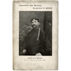 Alfons Mucha, galerie de la Bodinière, 1897