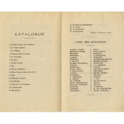 catalogue de Francisco Iturrino à la galerie Paul Rosenberg, 1922,