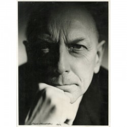 portrait d'Henri MIchaux photographié par Paul Facchetti en 1952