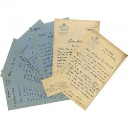 lettres de Raoul Laparra, au consul Édouard Gaussen, 1933