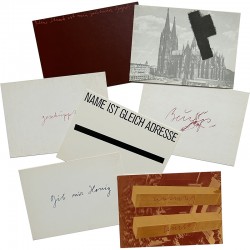 Joseph Beuys, cartes postales, éditées par les éditions Staeck