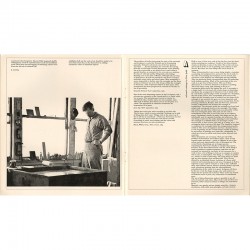 catalogue Donald Judd, introduction de Jean Leering, 1970