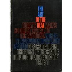 The Art of the Real USA 1948-1968, Tate Gallery, 1969