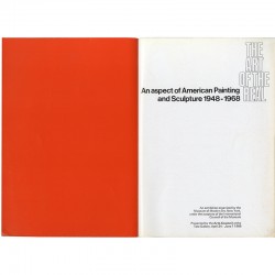 THE ART OF THE REAL : An Aspect of American Painting and Sculpture 1948–1968