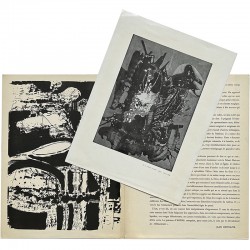 exposition d'Arnal à la Galerie Rive Droite, texte de Jean Hyppolite, 1955