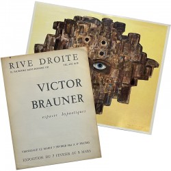 Victor Brauner, Espaces hypnotiques, Galerie Rive Droite, Paris, 1961