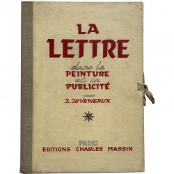 La Lettre dans la Peinture et la Publicité, Jean Joveneaux, 1954