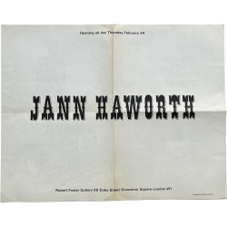 Jann Haworth, Robert Fraser Gallery, Londres, février 1966