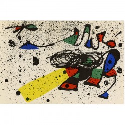 exposition de Joan Miró, galerie Maeght, Barcelone, 1978