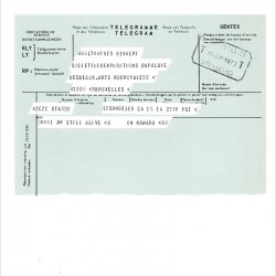 On Kawara, 9 peintures de l'année 1972