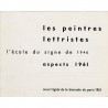 Les peintres lettristes, Galerie Weiller, 1961