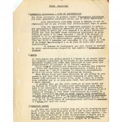 bulletin personnel d'opinion et d'information de Maurice Lemaître, 1964