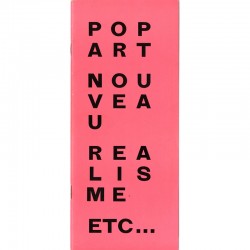 Pierre Restany, Pop Art, Nouveau Realisme, etc..., 1965