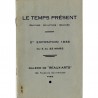 Le temps présent, 2e exposition, mars 1936