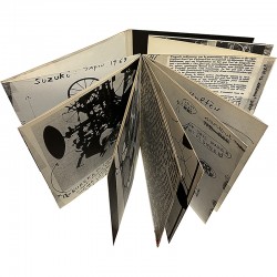 catalogue leporello de l'exposition "Meta" de Tinguely chez Iolas, 1964