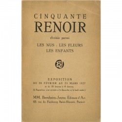Auguste Renoir, Bernheim-Jeune, 1927